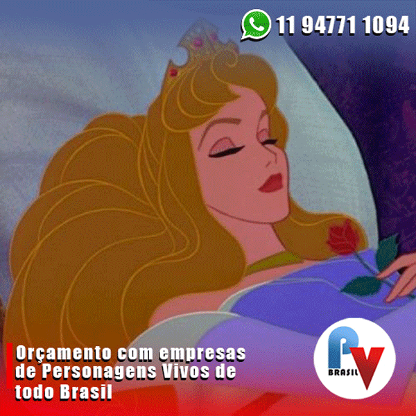 Os melhores personagens vivos para a sua festa Os melhores personagens vivos