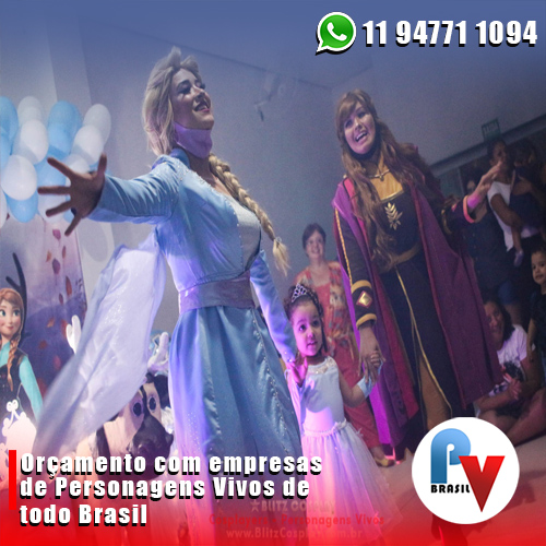 Anna e Elsa Personagens Vivos para Festas Anna e Elsa Personagens Vivos para Festas