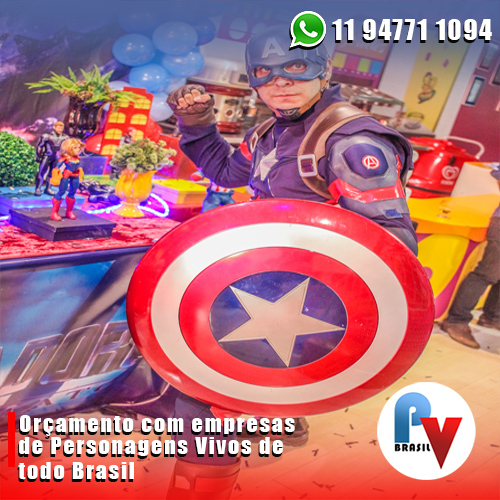 Contratar Cosplay Capitão América Contratar Cosplay Capitão América