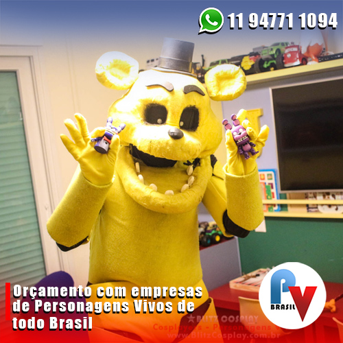 Personagem Vivo da Hello Kitty - Contratar Personagens Vivos