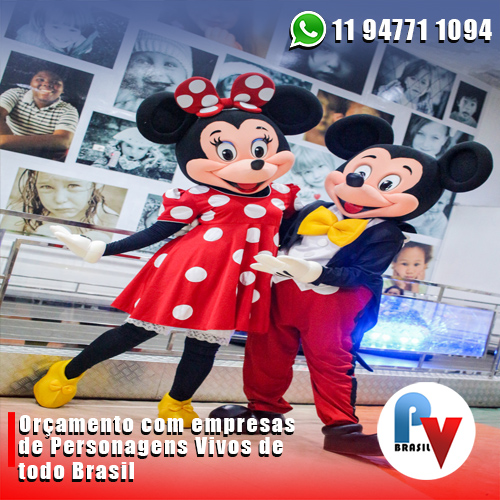 Contratar Mickey e Minnie Personagens Vivos Contratar Mickey e Minnie Personagens Vivos