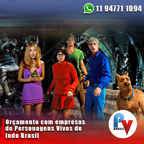 Contratar Cosplay da Velma, Salsicha, Scooby, Daphne e Fred Contratar Cosplay da Velma, Salsicha, Scooby, Daphne e Fred