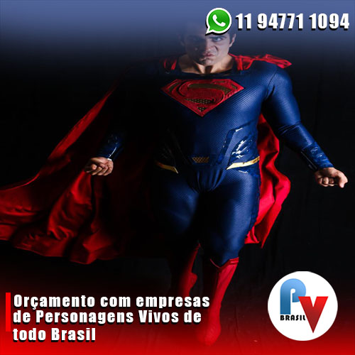 Contratar Superman Personagens Vivos Contratar Superman Personagens Vivos