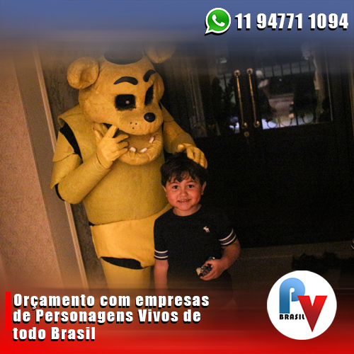 Five Nights At Freddy´s Personagem Vivo Animatronics Five Nights At Freddy´s Personagem Vivo Animatronics