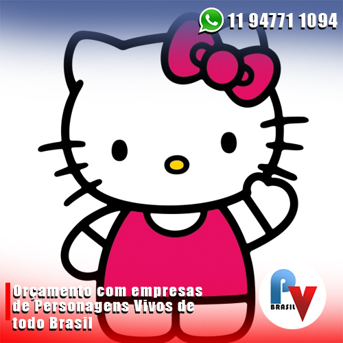 Hello Kitty Personagem Vivo para Festas Hello Kitty Personagem Vivo para Festas