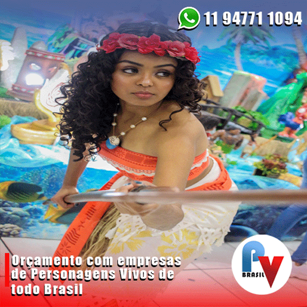 Os melhores personagens vivos para a sua festa Os melhores personagens vivos