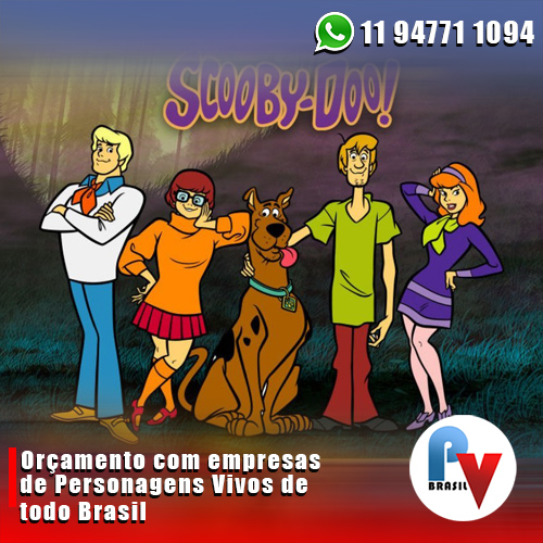 CPersonagem Vivo do Scooby Doo Personagem Vivo do Scooby Doo