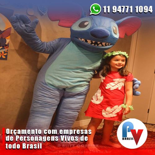 Personagens Vivos do Lilo e Stitch Personagens Vivos do Lilo e Stitch