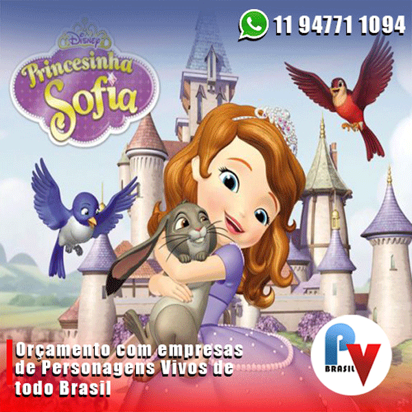 Os melhores personagens vivos para a sua festa Os melhores personagens vivos