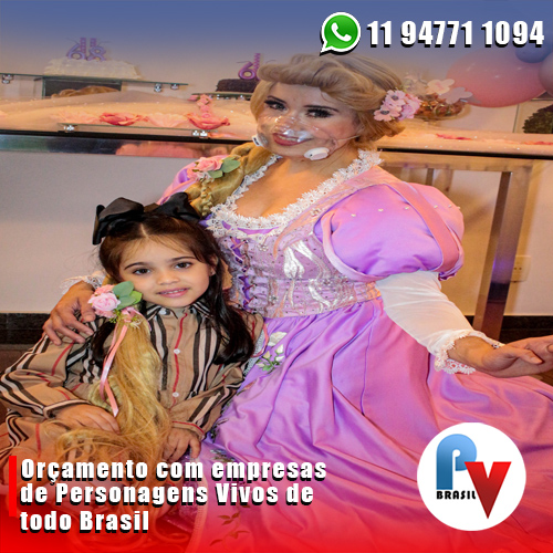 Rapunzel Personagens Vivos para Festas Rapunzel Personagens Vivos para Festas