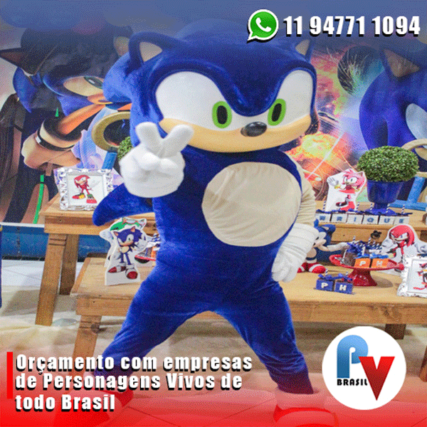 Os melhores personagens vivos para a sua festa Os melhores personagens vivos