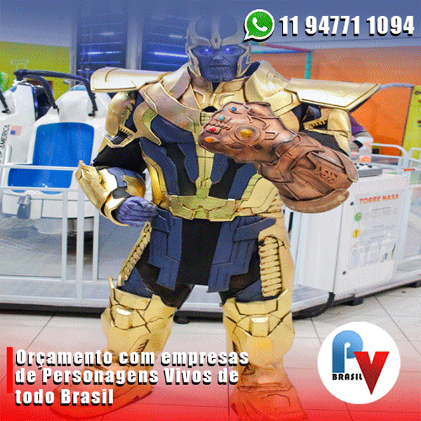 Os melhores personagens vivos para a sua festa Os melhores personagens vivos