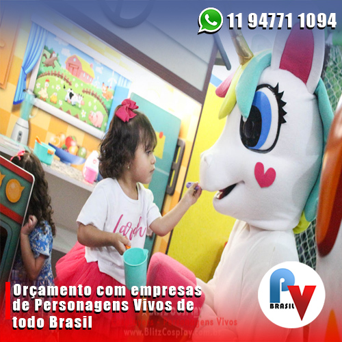 Unicórnio Personagens Vivos para Festas Unicórnio Personagens Vivos para Festas