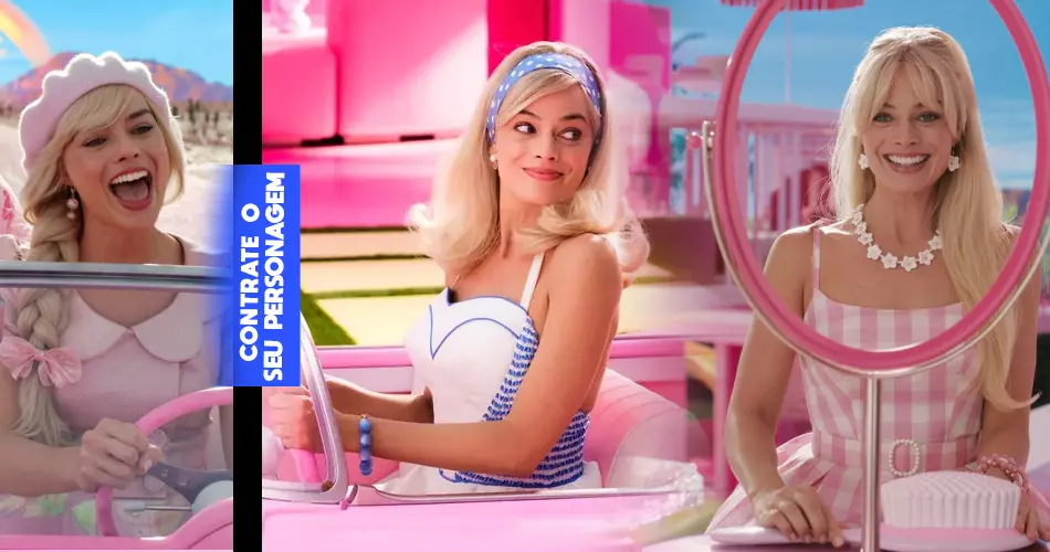 Contratar Barbie Personagem Vivo